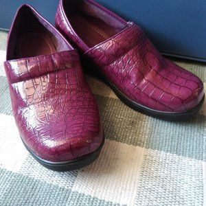 Faux Leather Clogs